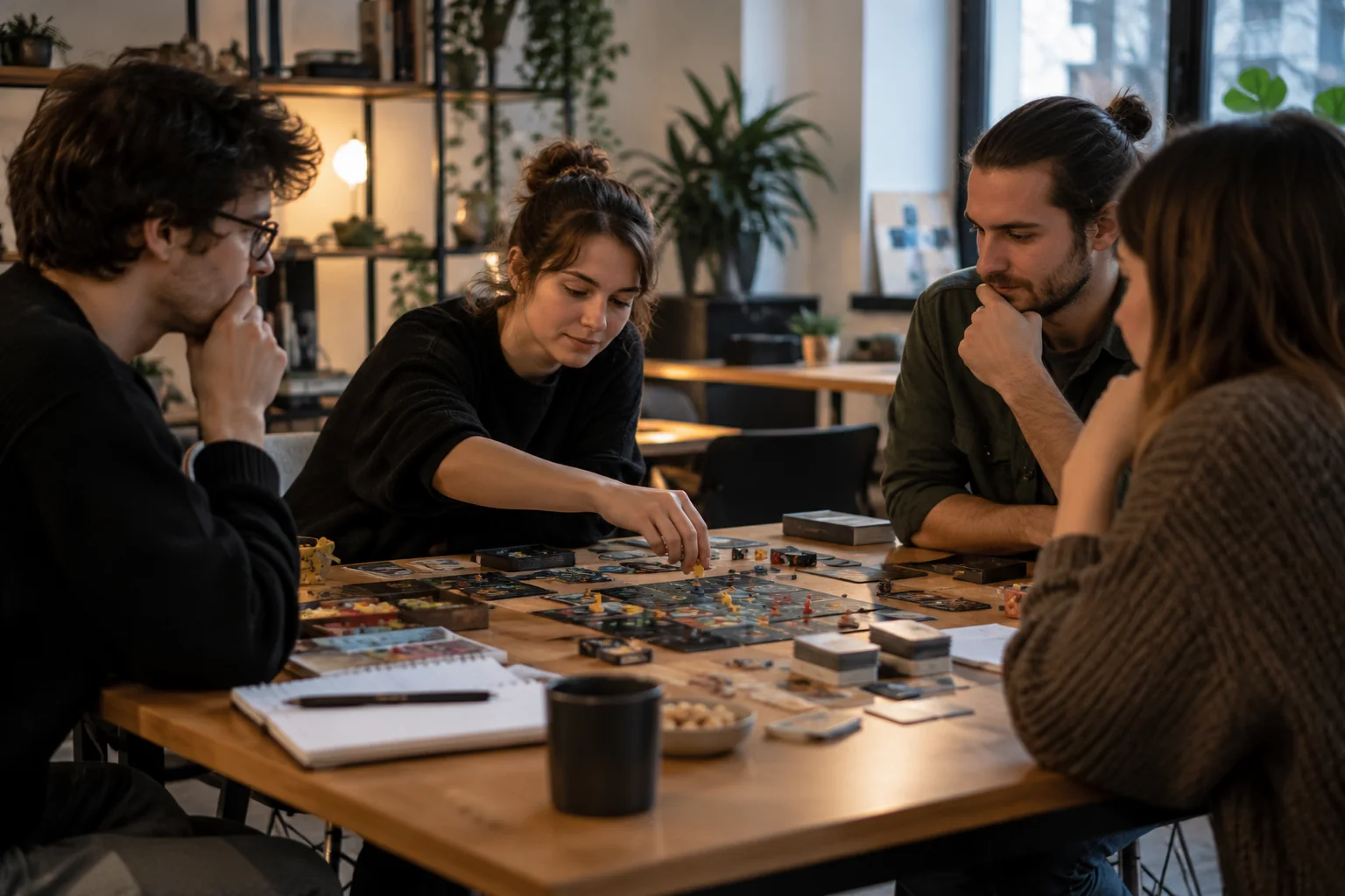 Materiais e preparação de uma experiência de jogo